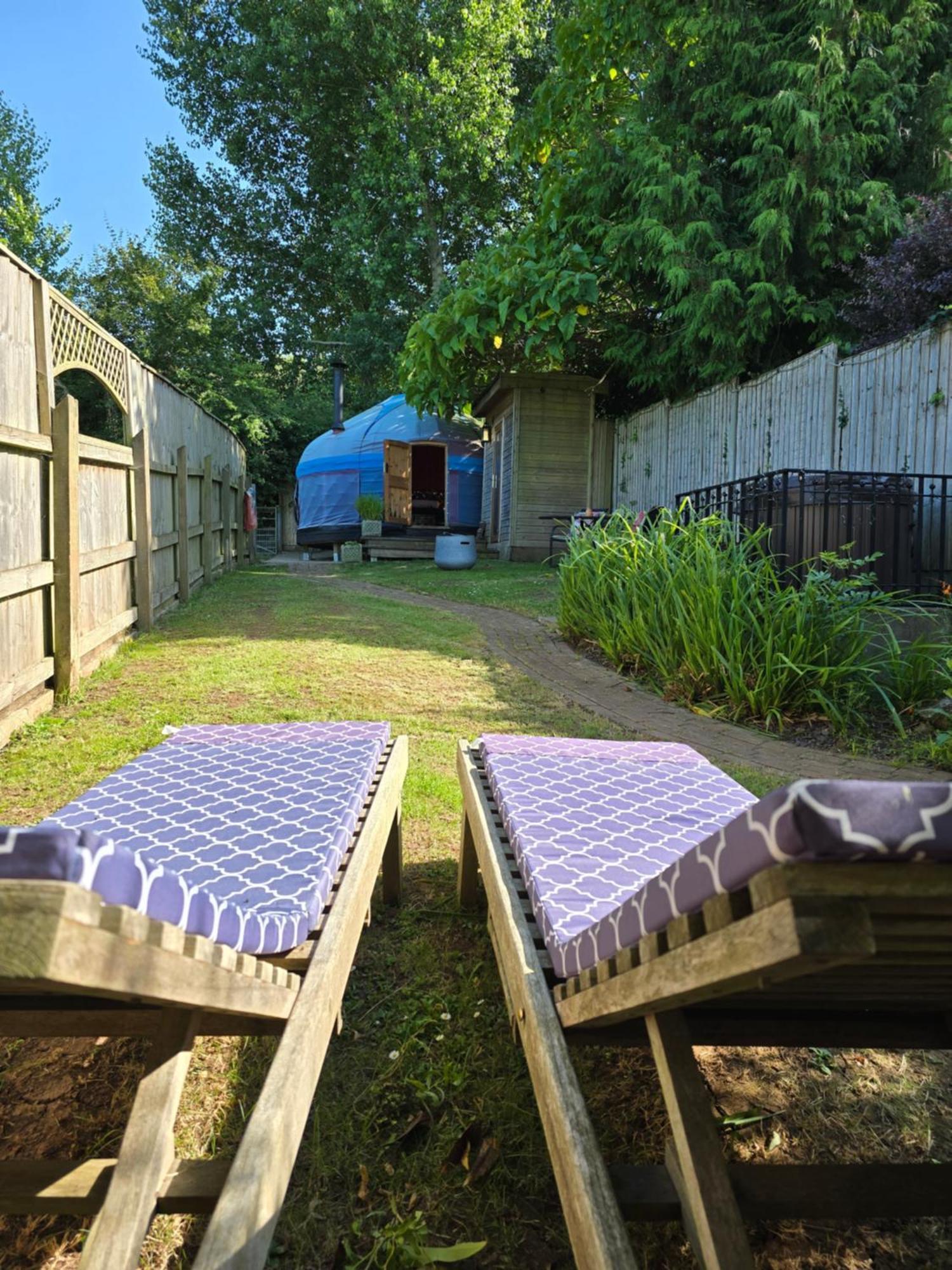 Orchard View Yurt & Hot Tub Somerset Weston-super-Mare Kültér fotó